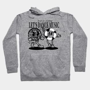 Disco cartoon vintage Hoodie